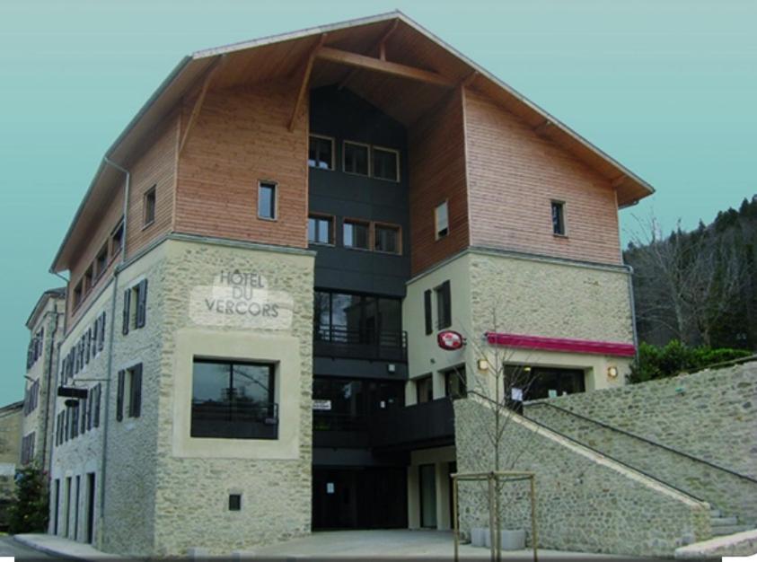 Restaurant Hotel Du Vercors Saint-Martin-en-Vercors Buitenkant foto